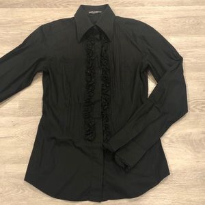 Dolce & Gabbana Long Sleeve Button Down Shirt